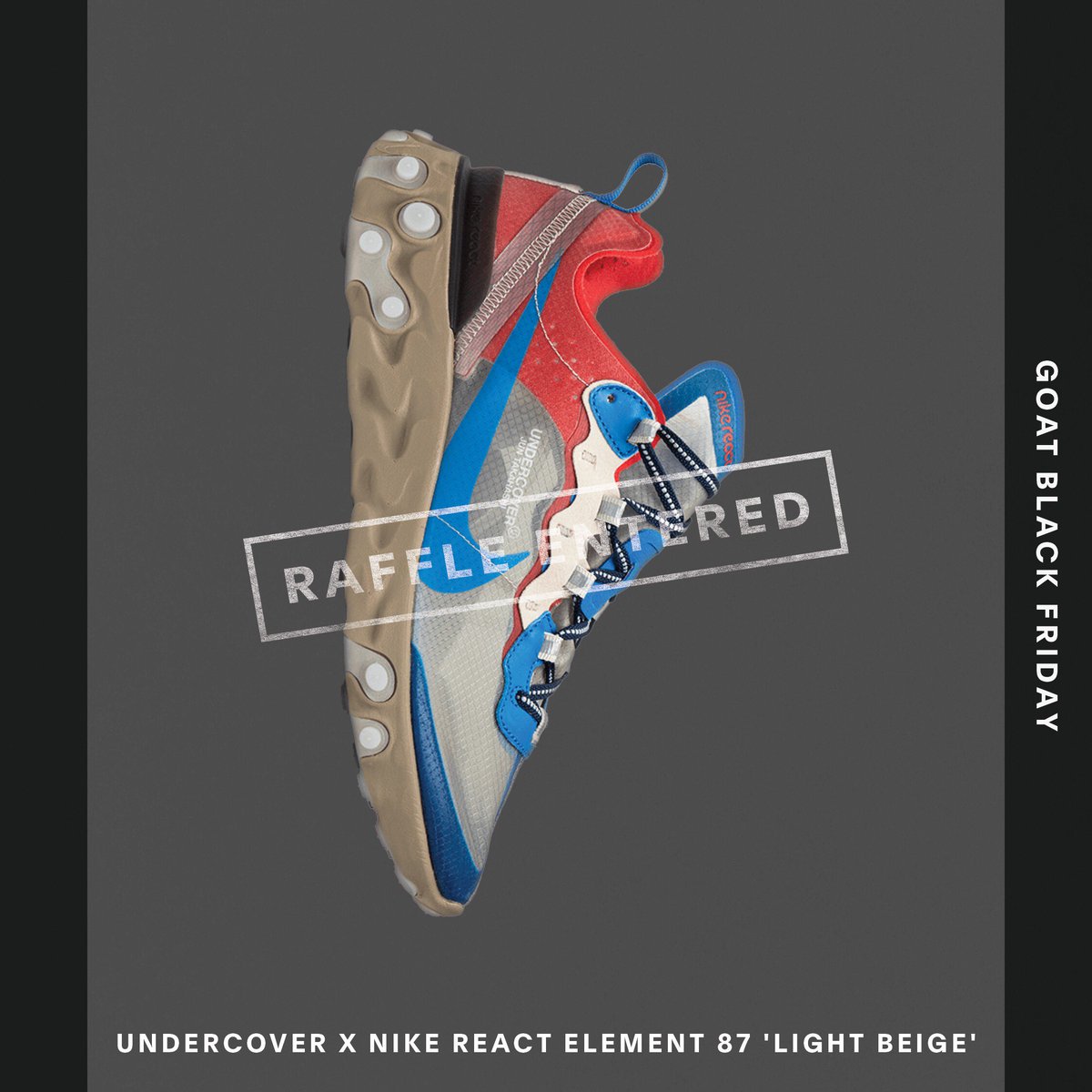 _killerambition's tweet photo. Enter the #GOATBlackFriday Raffle for your chance to win the most coveted sneakers and other prizes. @goatapp https://t.co/QBKEljwYuq https://t.co/S5EKwc3BJz