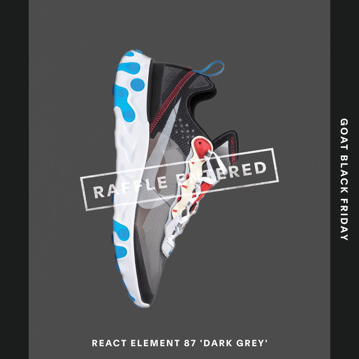 _killerambition's tweet photo. Enter the #GOATBlackFriday Raffle for your chance to win the most coveted sneakers and other prizes. @goatapp https://t.co/hdrkcw93Ce https://t.co/2RZdcyrF45