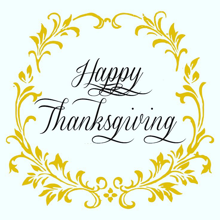 GES__T's tweet photo. We hope your day is filled with love, laughter, and gratitude. 
Happy Thanksgiving! 🦃🍽 https://t.co/rxJzfJjTLH
