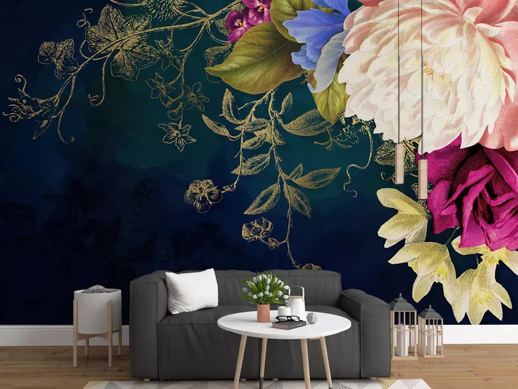 pikocean's tweet photo. Different expressions of plants and flowers, #flowers #floral #removablewallpaper #wallpaper #wallmural #homedesignideas #livingroomdecor let's take a look at the newest creative design🤩https://t.co/eTBtQiSfrk https://t.co/Xu6DBMhUmw