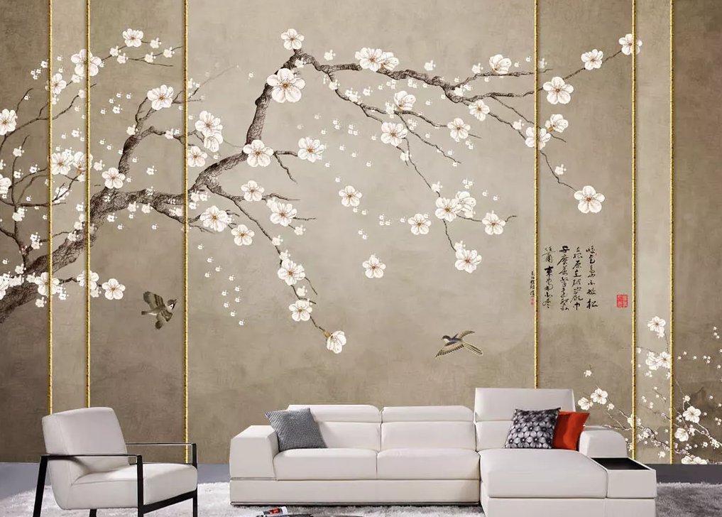 pikocean's tweet photo. Different expressions of plants and flowers, #flowers #floral #removablewallpaper #wallpaper #wallmural #homedesignideas #livingroomdecor let's take a look at the newest creative design🤩https://t.co/eTBtQiSfrk https://t.co/Xu6DBMhUmw