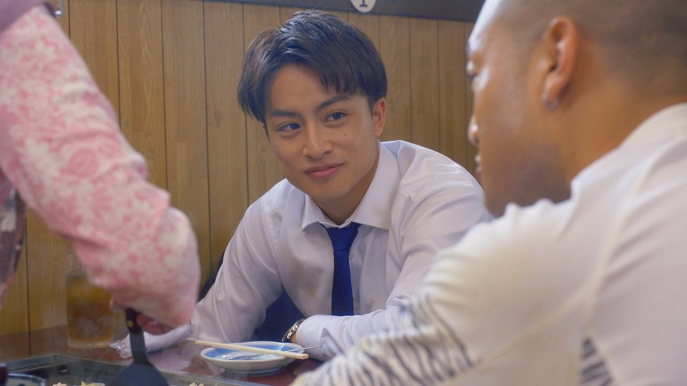 公式 白濱亜嵐主演ドラマ ハピゴラ on twitter ハピゴラ のロケ地は東京の下町 なので ロゴの背景にはスカイツリーが 本編のなかにも もんじゃや駄菓子 など下町らしいシーンがたくさん出てきます 配信開始まであと7日