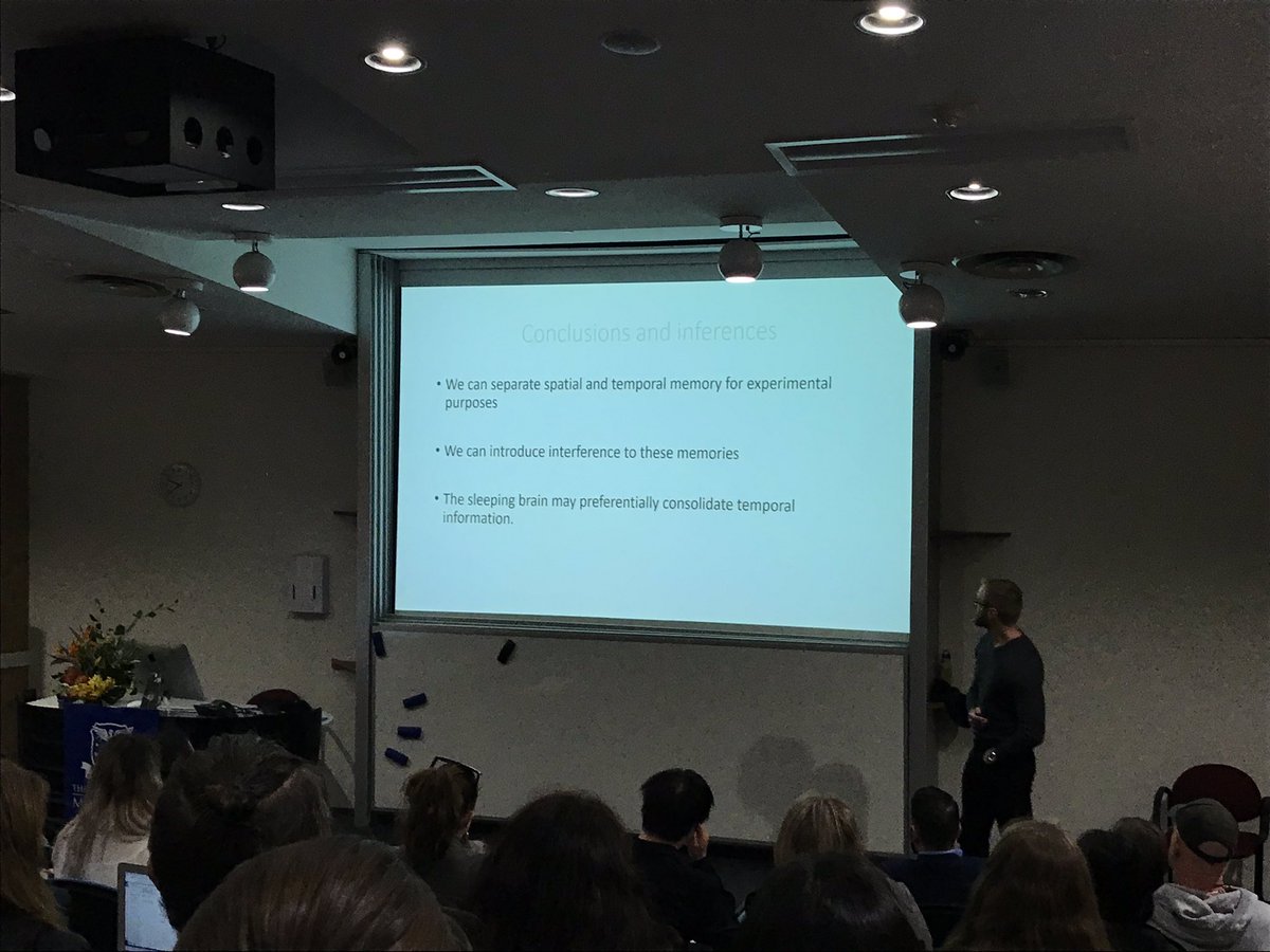 Ina Bornkessel-Schl. (@ibsneuro) on Twitter photo The inimitable Alex Chatburn on separating temporal and spatial aspects of memory and the role of sleep. Collaboration between <a href="/ccsn_unisa/">Centre Cog Sys Neuro</a> and <a href="/unibirmingham/">Uni of Birmingham</a> #acns2018 <a href="/unisaresearch/">UniSA Research</a> The inimitable Alex Chatburn on separating temporal and spatial aspects of memory and the role of sleep. Collaboration between <a href="/ccsn_unisa/">Centre Cog Sys Neuro</a> and <a href="/unibirmingham/">Uni of Birmingham</a> #acns2018 <a href="/unisaresearch/">UniSA Research</a>