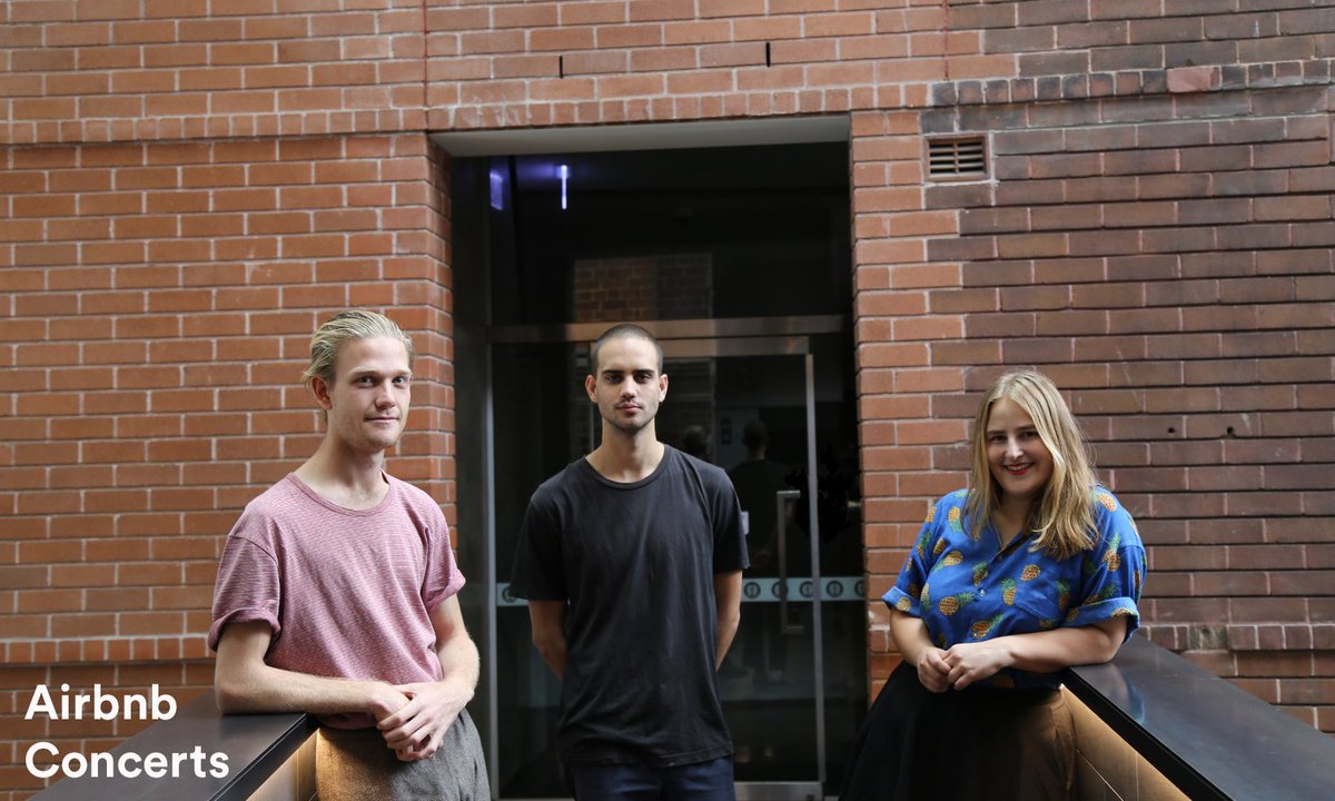 Introducing our next concert as part of @airbnbexperiences!

We’ve got Sydney-based trio space safe who combine drums, saxophone and guitar to create ambient grooves. Tickets are limited, get yours here airbnb.com.au/experiences/38…
