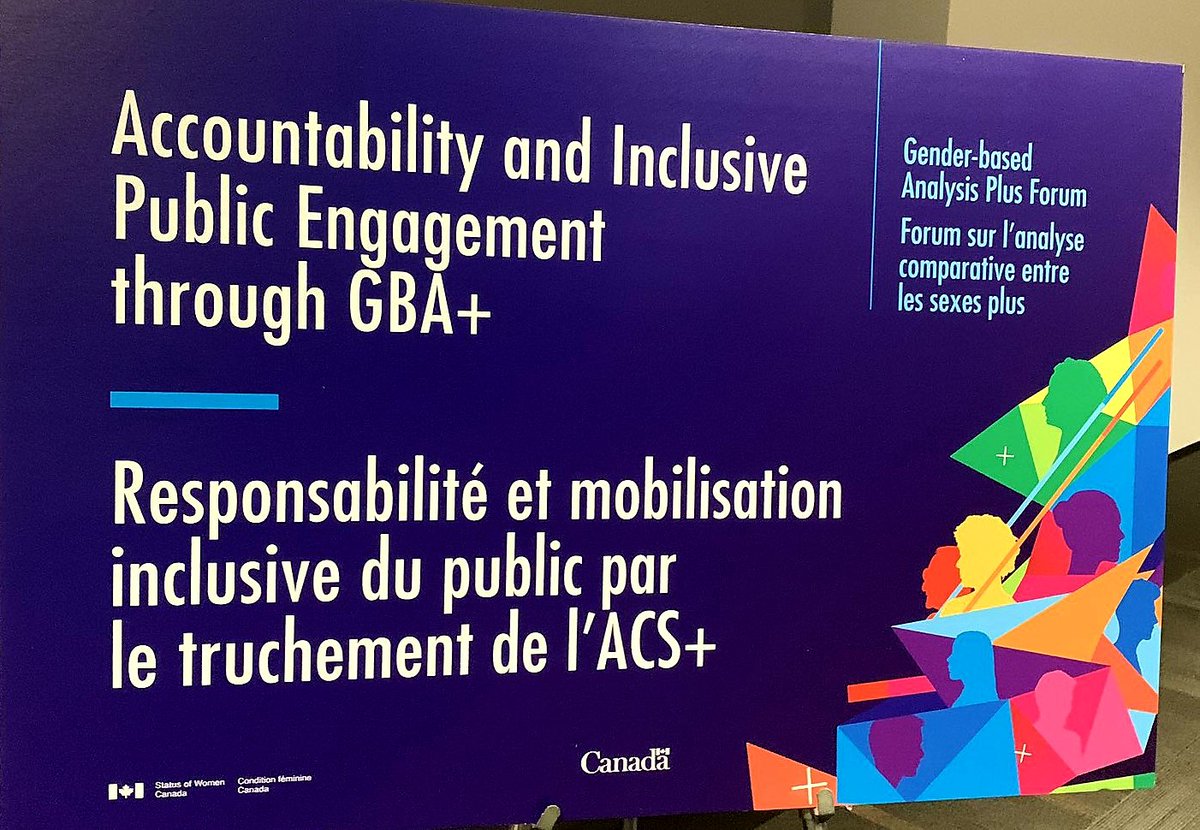 jaimieboyd's tweet photo. Delighted to share the #opengovcan experience today at #GBAPlusForum - lots of opportunities to deepen citizen participation through #GBA and follow an ambitious path toward #FeministOpenGov https://t.co/KL6D1hxW4q