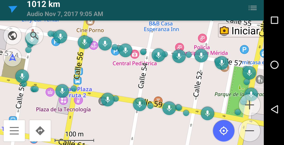 ciudatamx's tweet photo. Uno de los recorridos de #callesvioletas del día de hoy en audio (mapa disponible online próximamente) #Mérida https://t.co/itIYy9UWPr