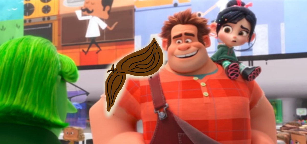 QuiffRick's tweet image. Always wanted To be in a Disney movie and we've done it team...Thank you guys! 
@wreckitralph @LeneBausagerUK @rickastley  @QuiffRick