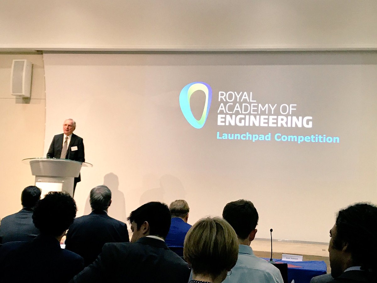 Jenny_Gardner_'s tweet photo. Fab entrepreneurs presenting tonight @RAEng_Hub Very inspiring evening about new thinking and engineering. #RAEngLaunchpad https://t.co/fDBKdEn1Rq
