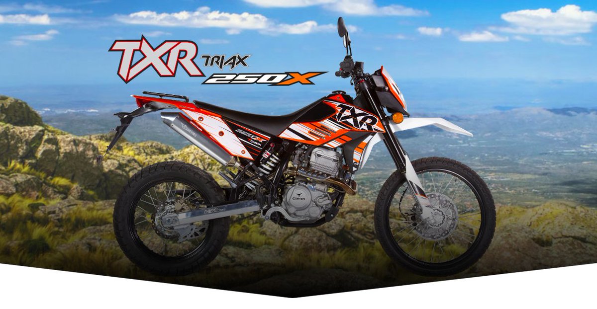 Triax TXR 250 X 🇦🇷️
Una dimensión superior en calidad y prestaciones.

👉🏻 La conseguís en 100x100Motos, los mejores precios y financiación de #Pergamino.