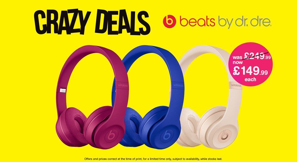 TheLondonTree's tweet photo. Beats by Dr. Dre
Was £249 Now £149👉 {https://t.co/lWxPEZNcLU}

#HMVCrazyDeals #hmvexclusive #HMV #BeatsByDrDre #blackfriday #blackfridaydeals #blackfridayuk #blackfridayweek #hmvtech #london #england #ireland #wales #scotland #headphones #bluetoothheadphones https://t.co/XBTBINc7mU
