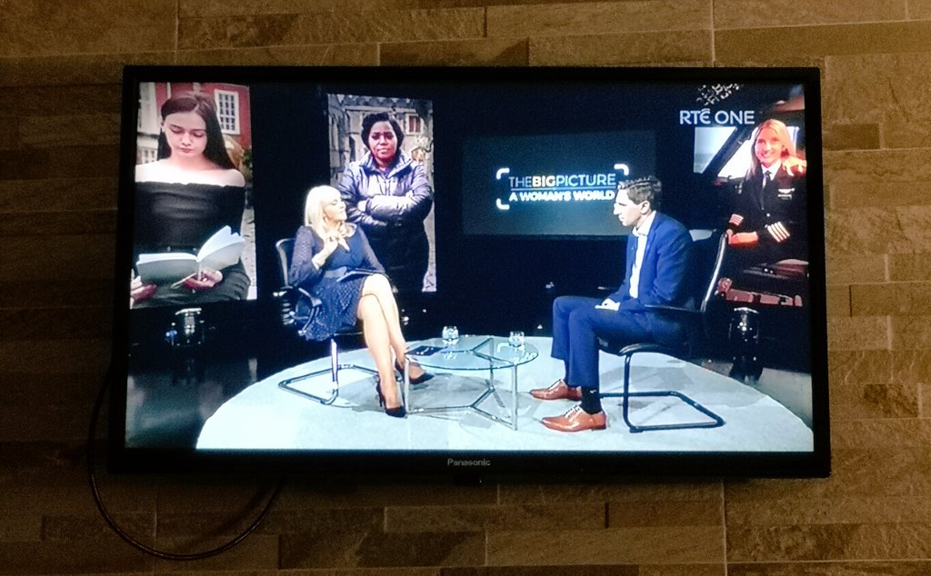 Watching #TheBigPicture on RTE. Steam coming out my ears! Women constantly undermined. Let's hope change is coming. #AWomansWorld