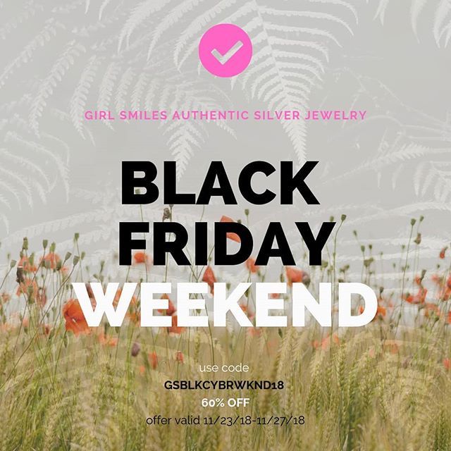 smiles_fine's tweet photo. 60% off everything this Black Friday weekend! 
#blackfriday #blackfriday2018 #sale #jewelrystore #jewelry #sterlingsilver #girlthings #necklace #ring #earrings #bracelet #cuff #genuine #authentic #classy #glam #gifts #giftsforher #freeshipping #unique #s… https://t.co/7IDuVt0Oq3 https://t.co/aNB4sN9PAG