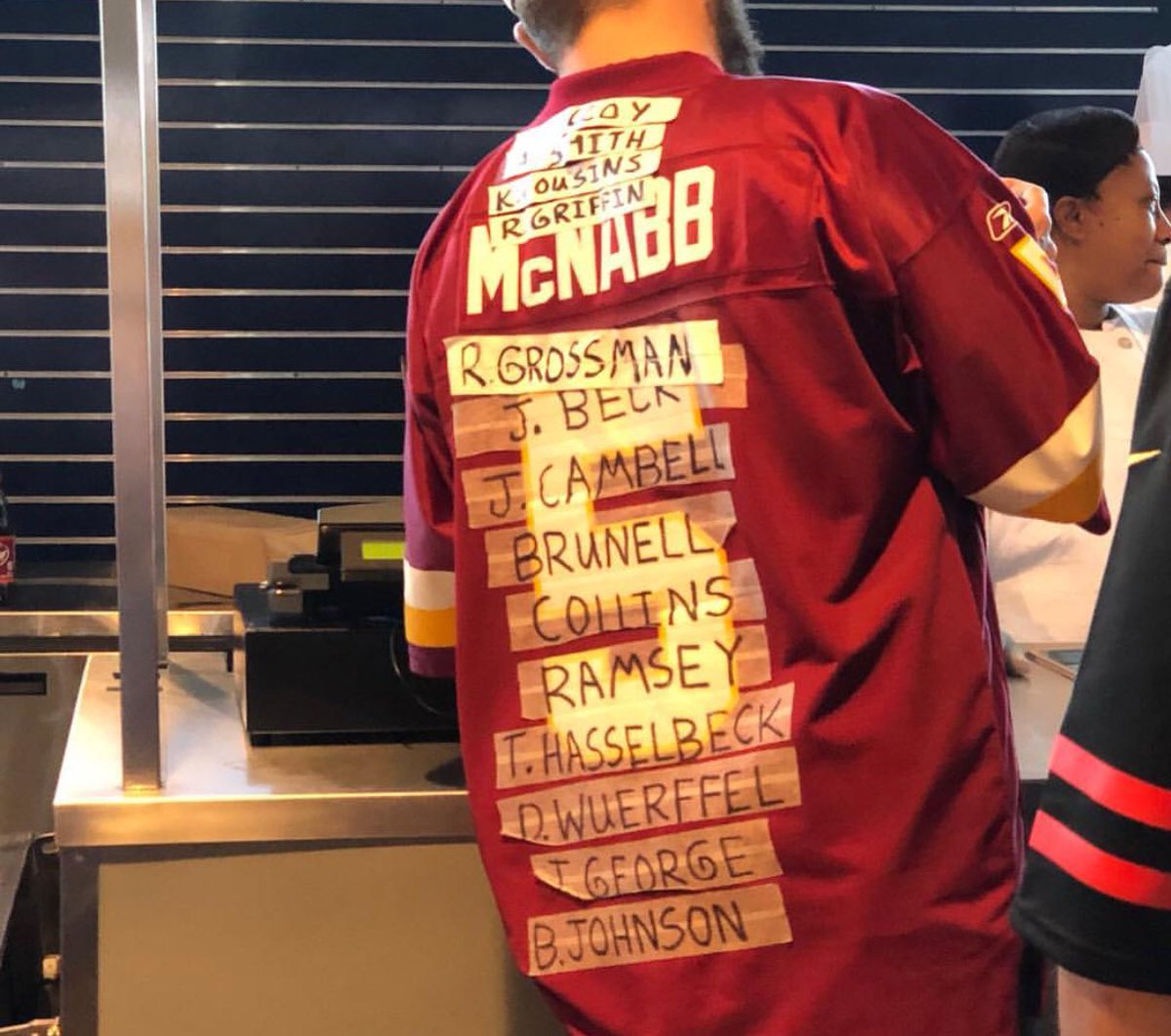 redskins jersey uk