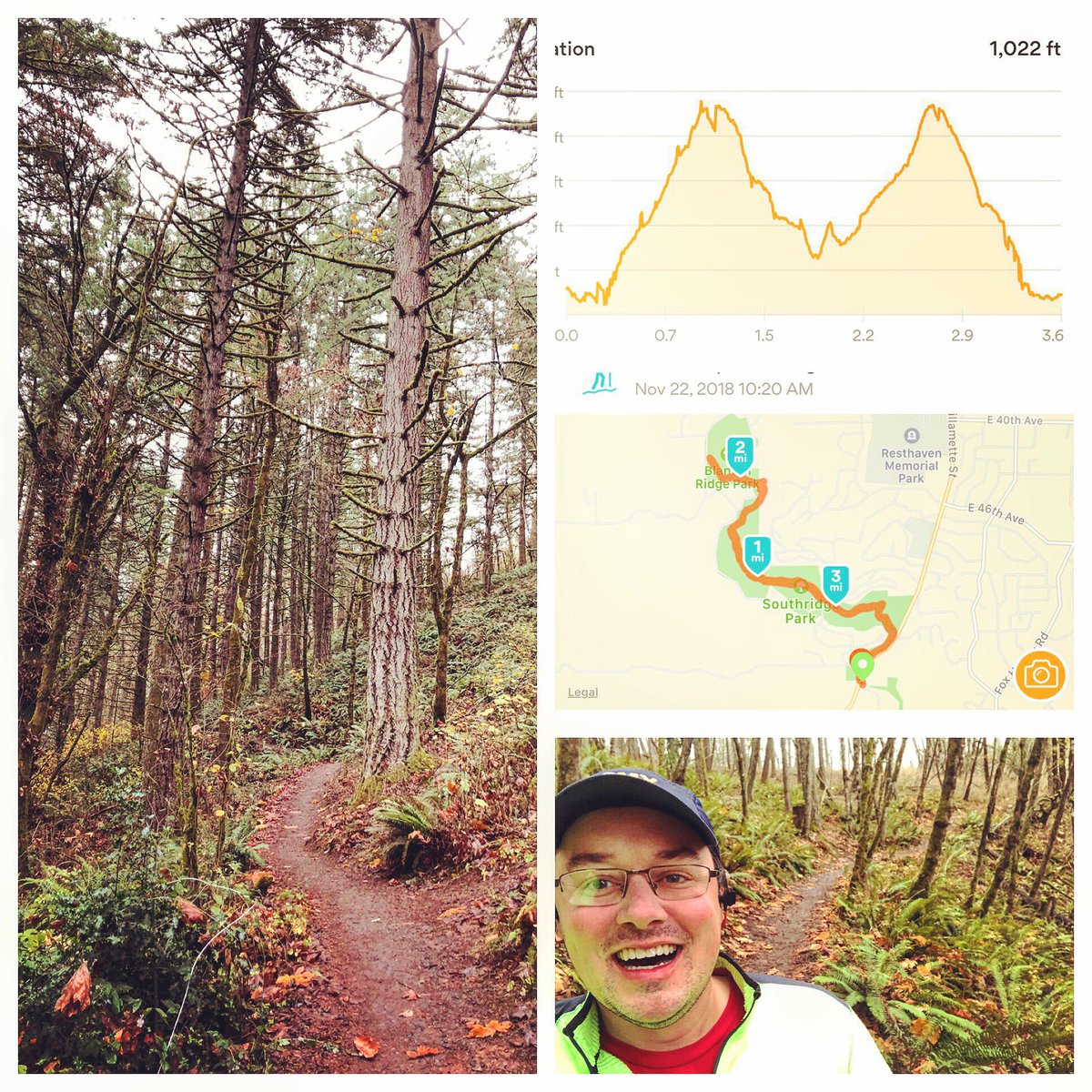 boiseRevAdam's tweet photo. First rainy day on the #trail - but had to log a few miles before all the #football and #Thanksgiving feasting!
.
.
.
.
#Running #RunningPastor #RunMore #exercise #lovetorun #trailrun #hiking #trailrunning #dadlife #justrun #runningviews #Eugene #Oregon #HappyThanksgiving #nfl🍁 https://t.co/xeQaWxuiFC