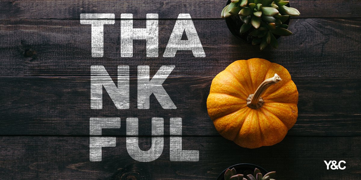 YorkAndChapel's tweet photo. It’s good to be thankful. Happy Thanksgiving! #HappyThanksgiving https://t.co/39flWbtHc2