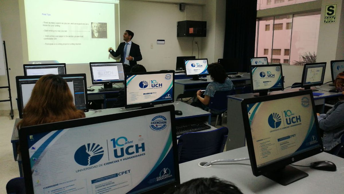 uchperu's tweet photo. "Habilidad de búsquedas bibliográficas para la investigación académica en bases de datos de acceso abierto" #SHIRCON2018 https://t.co/rRgCMAg17k
