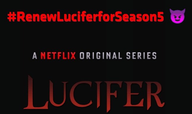 CatMazikeen's tweet photo. Just as a special side note.. can everyone please at the end of all their relative posts, hashtag " #RenewLuciferForSeason5 
Just. Because.
Thanks. 😈✊

#LuciferOnNetflix #Lucifer https://t.co/DLukLDI8Nv