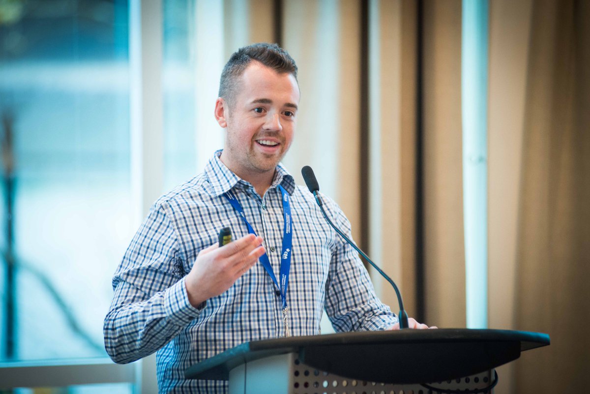 CPAcanada's tweet photo. “Counterfeit goods are a big problem in Canada. It’s been estimated that on any given game night at Scotiabank Arena, 70% of Leafs jerseys are fake.” - Keith Ward, Fraud Analyst @canantifraud speaking at #CPAMM18 #FLM18 https://t.co/76y5x5dr9I