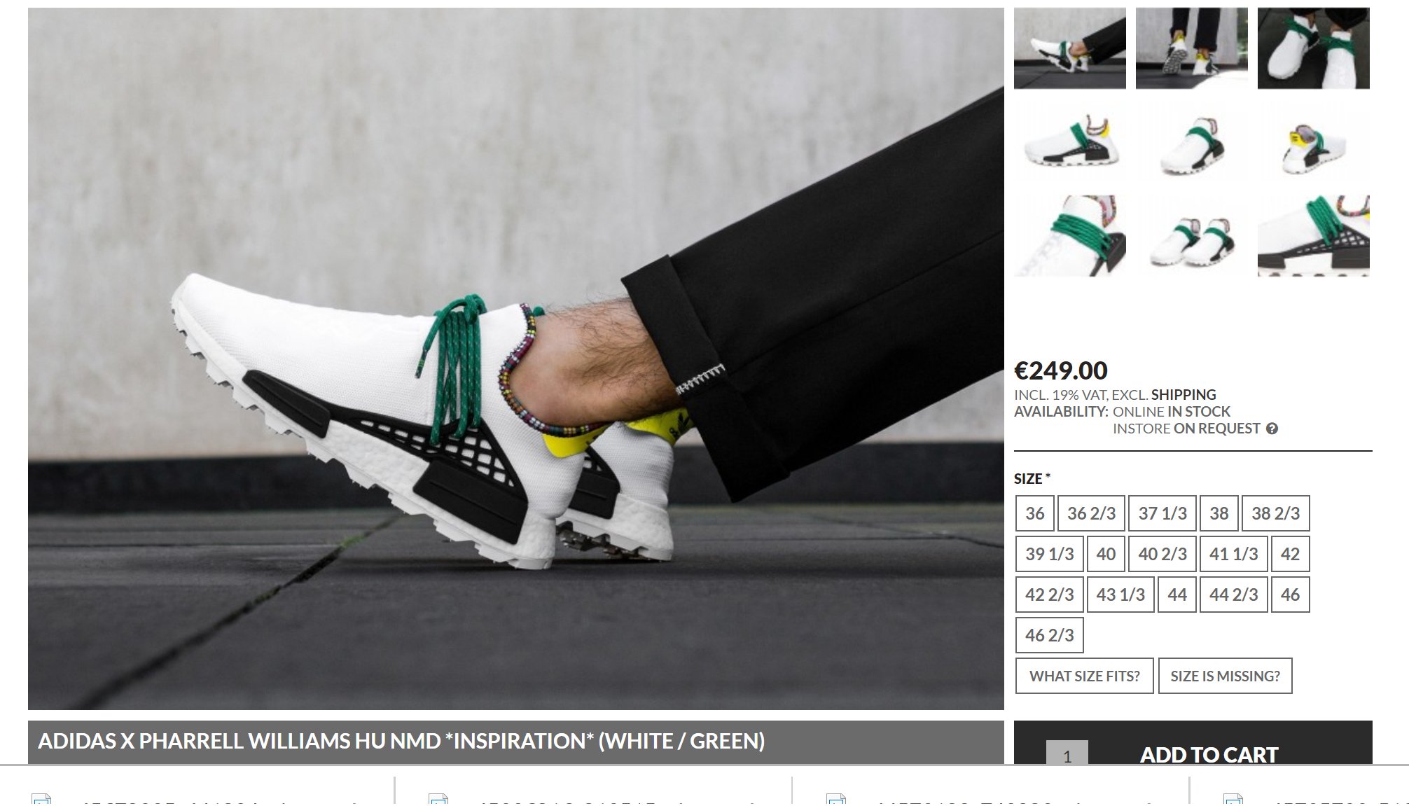HypeAnalyzer adidas NMD Hu Pharrell NERD Homecoming