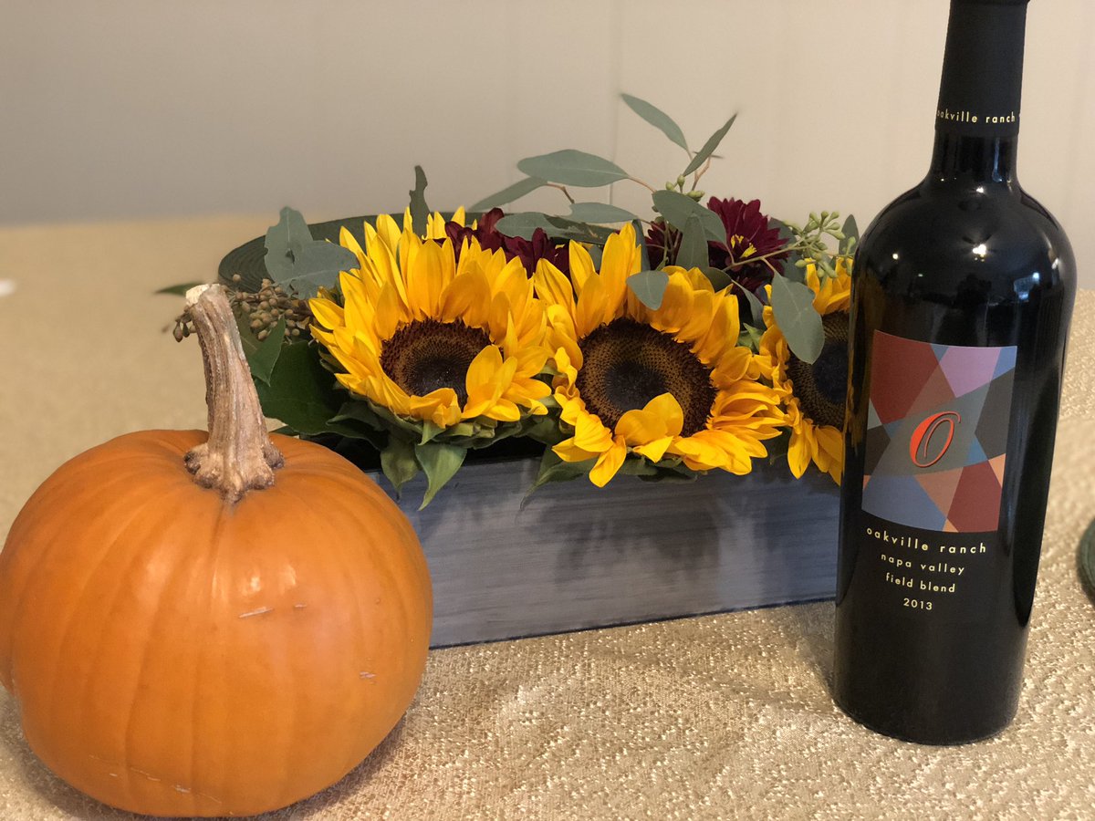 Happy Thanksgiving from all of us at Oakville Ranch! #happythanksgiving #napavalley #oakvilleranch