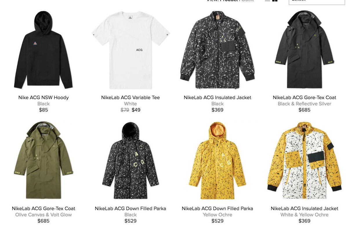 nike acg fall 2018