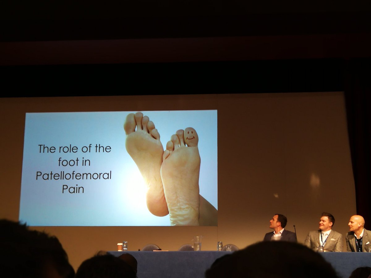 AHPEducation's tweet photo. 👍Really enjoyed @puresportsmed multidisciplinary team approach talk on Patellofemoral pain at the @collegeofpodiatry conference.

Great work guys! Thanks!👏

#podiatry #podiatrist #mdt #multidisciplinaryteams #notjustfeet #COPConference2018 #collegeofpodiatry https://t.co/Cx09avcHTL