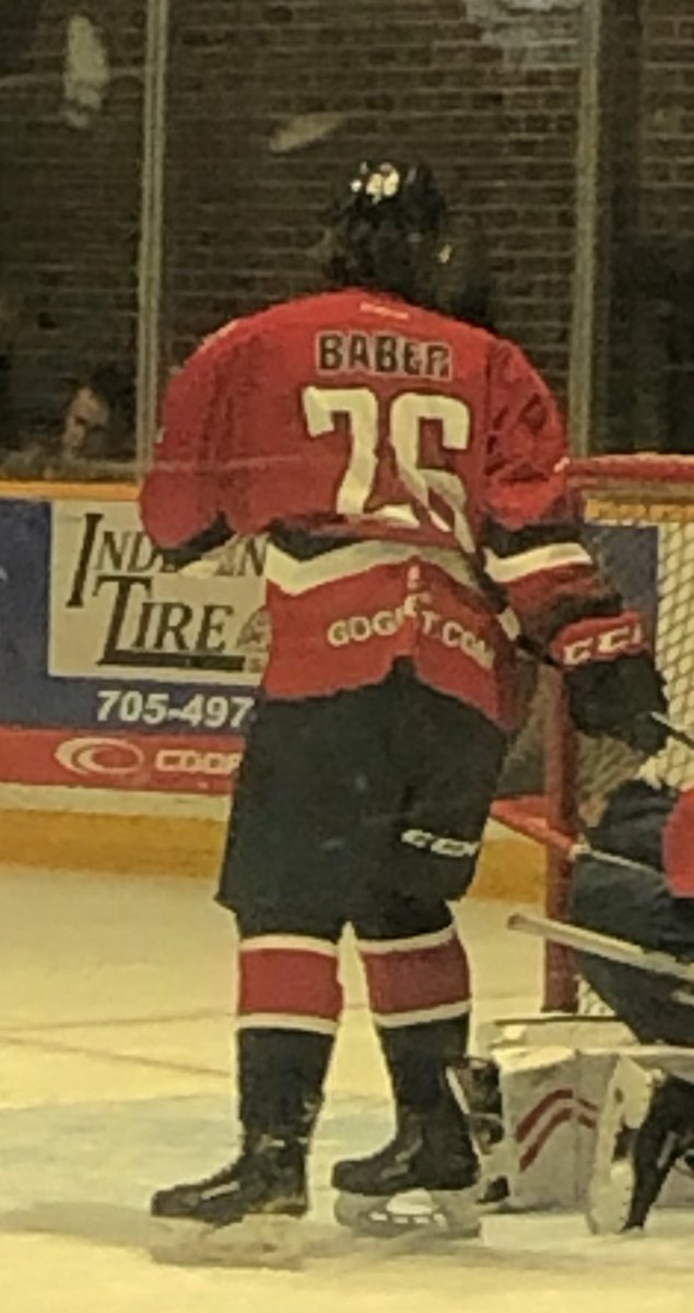 TheRealDeWaR's tweet photo. Big thanks to @SpiritHockey @prueter13 and @CamBaber16 for tossing my son Gavin a couple pregame souvenirs ... #ClassActs https://t.co/DlvvfyaI6r