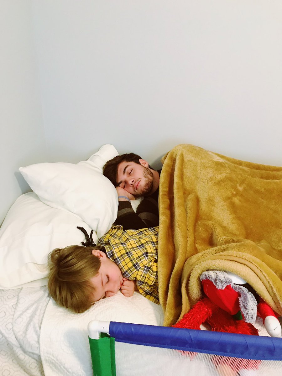 GraysonDolan's tweet image. Too much turkey 💤 me, the cuz, and Elmo are tired