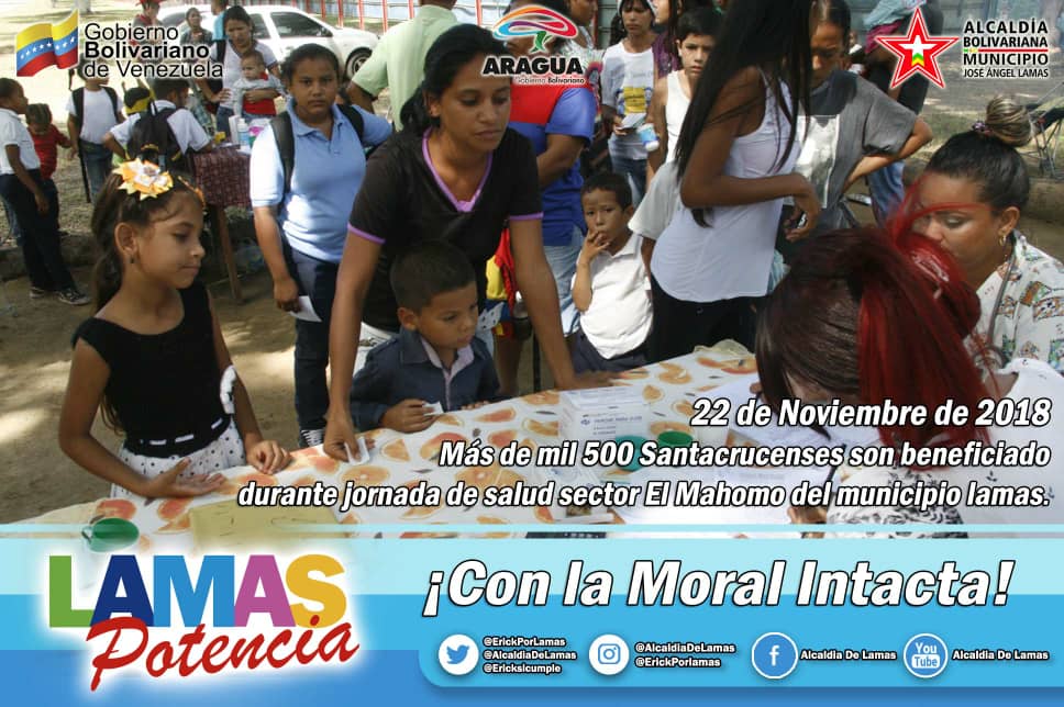 GatoVolador454's tweet image. PUEBLO SANO Y PROTEGIDO ||
#22Nov Equipo médico del Asic LAMAS , ofreció una jornada integral de Salud en el sector MAHOMO II @NicolasMaduro @RMarcoTorres @juandavila01 @SaludAraguaP @MppsAragua @MPPSalud
@CiudadMCY @GobiernoAragua @VTVcanal8 @dcabellor
#FitvenMotorEconómico