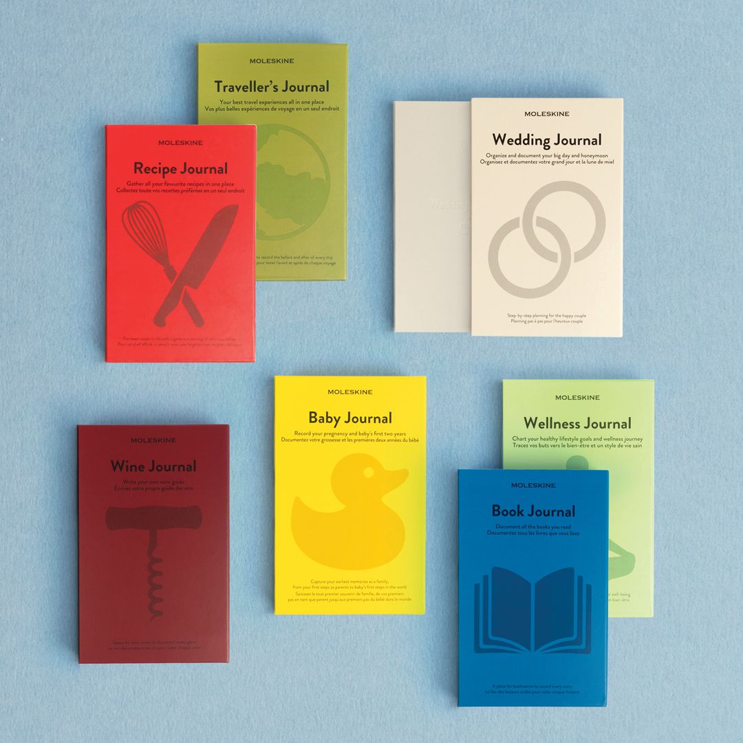 Milligram What S Your Passion The Latest Release From Moleskine Are The Passion Journals 7 Unique Journals To Help You Track Your Fitness Record Your Hobbies And Interests Build On