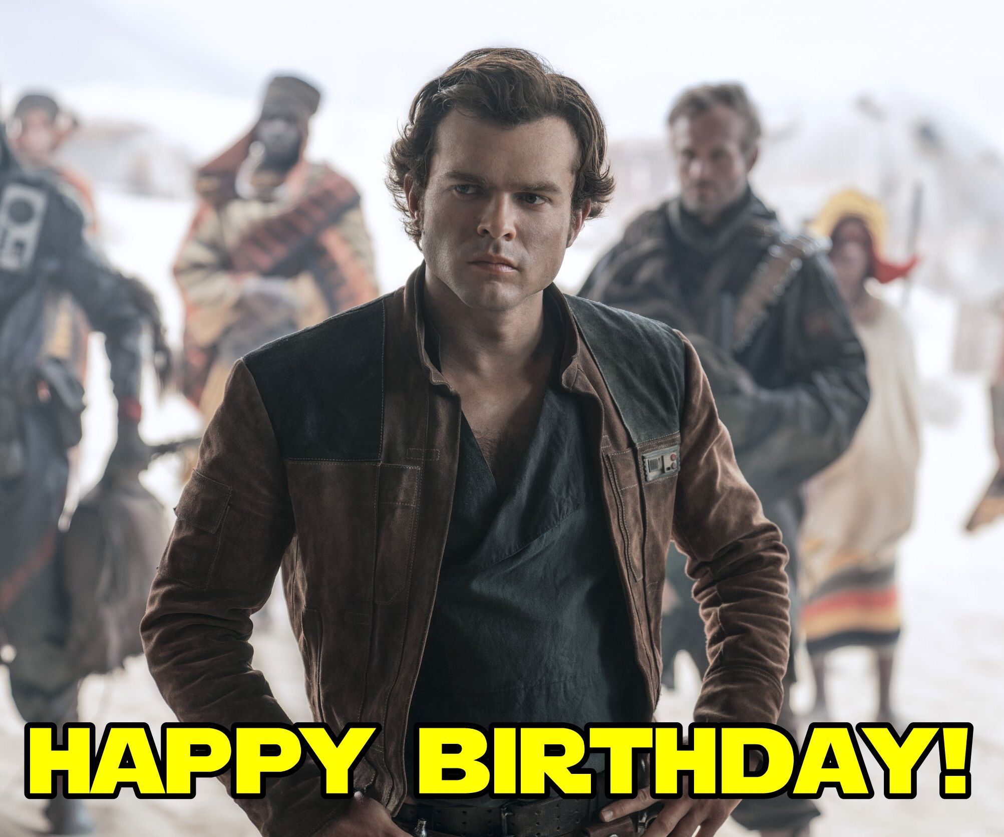 All of us at the SWU want to wish a very Happy Birthday to young Han Solo himself, Alden Ehrenreich! 