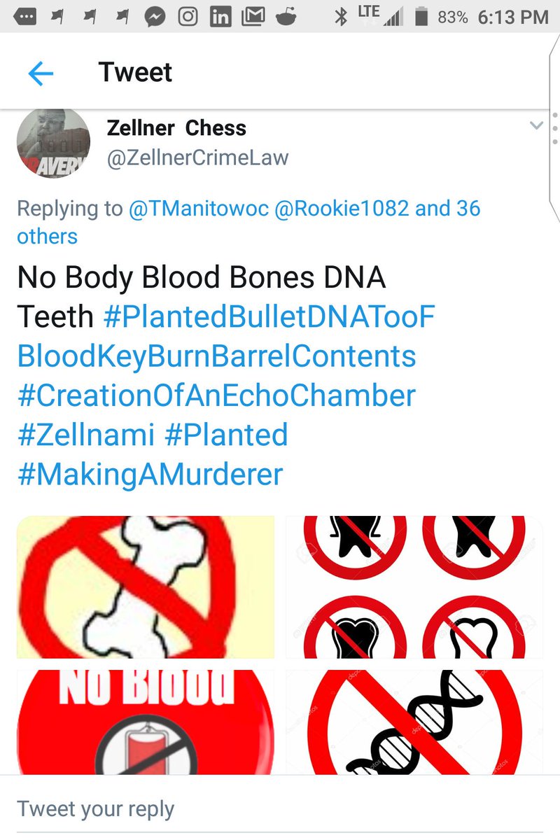 ZellnerCrimeLaw's tweet photo. @HenseThomas @Joe88688676 @40kin3weeks @novias_info @lilkellbell @Sarajevo268 @gopokes420 @SadiesAngel208 @rachelmartin515 @SubaruZakk @kentlee47 @TheTropaion @BanButtons @sappercop2003 @x0bellaxvita0x @allyssa_me @Lynn123Jennifer @bzaps1111 @Shelthecaper @kristi24741 @GREEKGOD2011 @EricEatsBananas @LaurasBlue @Yarddog_Scout @MrPrecedent @PsyKellygy @LindaSelden @TruthAlwaysWin4 @BerlySays1 @PaulaGrabow @kenziesgram @carlmartin656 @Account11171117 @FortmannKristen @PubTender2 @Kratzonian @Jacks1961 @xXGEOMANXx @sportsgeek22 @CarlaMarco35 @MysticJynx @DKaeleeAndrus @KimLarock1 @Djust4us @CaroleD37958435 @TManitowoc @Presumed_Guilty @MCGriesbach @LickitySnickum @ZellnerLaw Nothing and I mean 100% ABSOLUTELY NOTHING that Steven Avery has done or been accused of doing in any way shape or form makes anyone who knows this case, make the leap to equating that to guilt in the Teresa Halbach, missing/endangered person case #PERIOD #EXCLMATIONPOINT #MAM2 https://t.co/GxzxHfwxLh