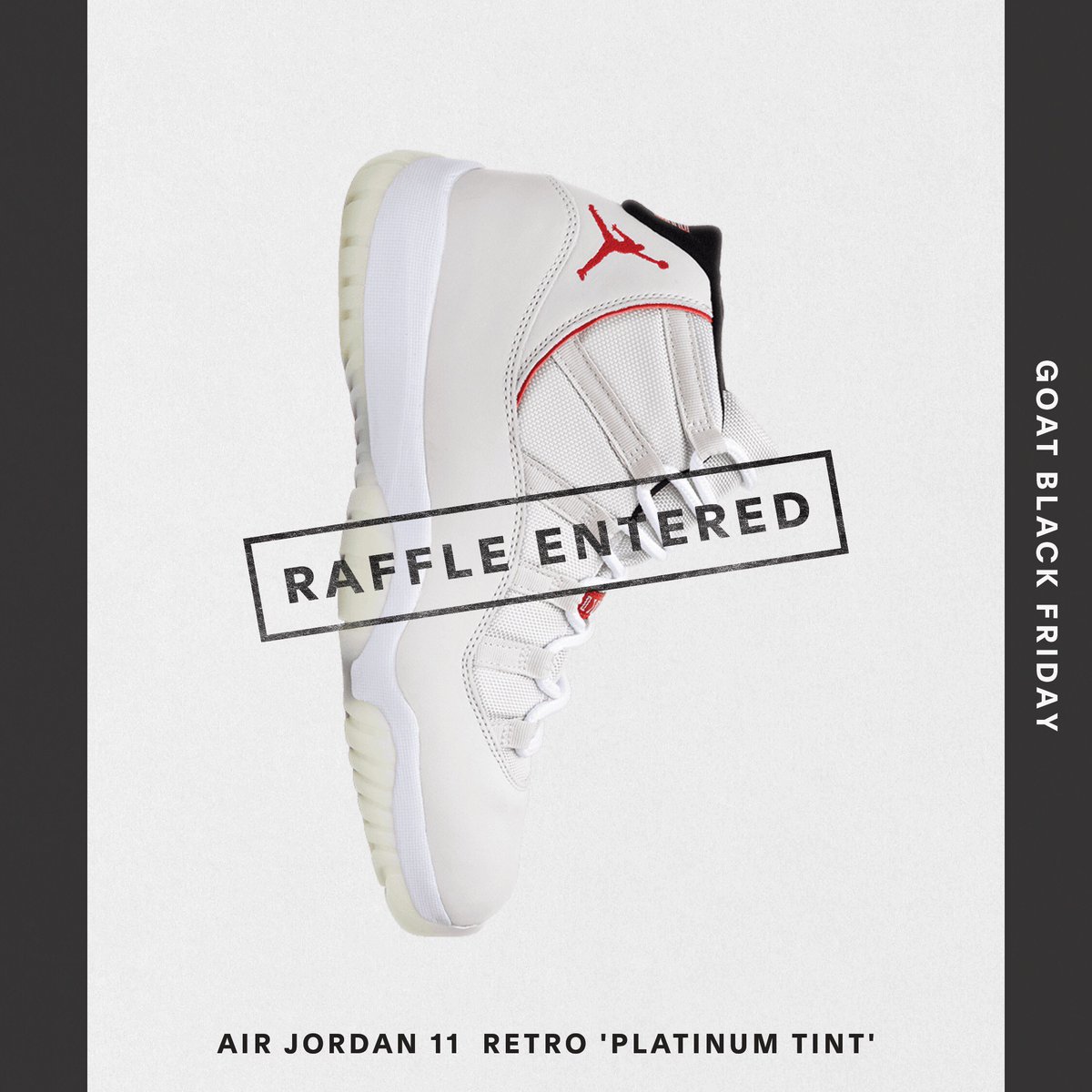 RugbNation's tweet photo. Enter the #GOATBlackFriday Raffle for your chance to win the most coveted sneakers and other prizes. @goatapp https://t.co/NtNgyZfJrm https://t.co/jpW6Z6NzCC