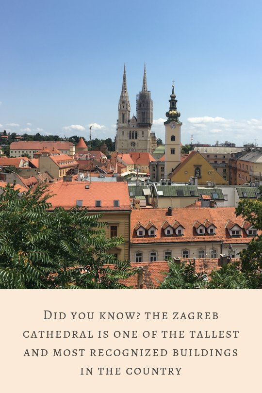 BU459Nicole's tweet photo. #DidYouKnow the Zagreb Cathedral is one of the tallest and most recognized buildings in the country. Check out some of my other favourite places in Zagreb - https://t.co/zQa0WWD3Ci #SNMFall https://t.co/O2wdYs6181