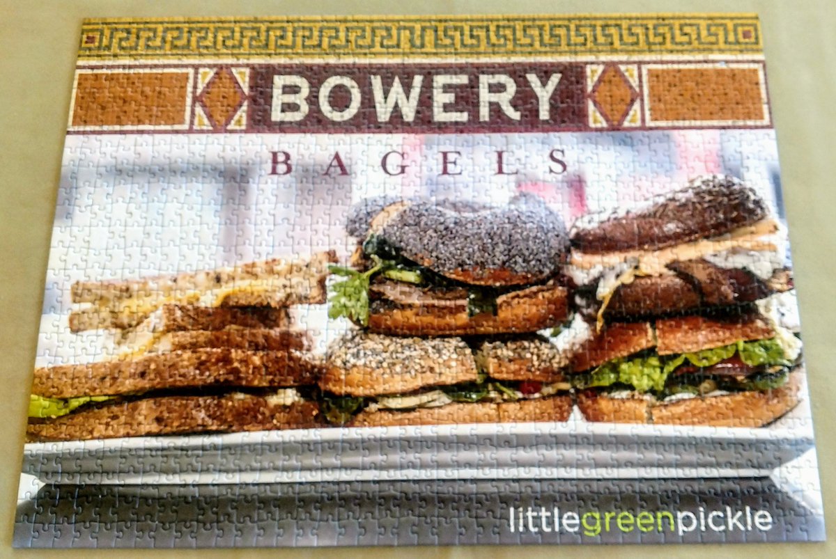 BoweryBagels's tweet image. Nothing to puzzle about. Hope you're having a good Thanksgiving. Our Old Town shop will be open Friday at 7am to fortify you for your Black Friday activities.