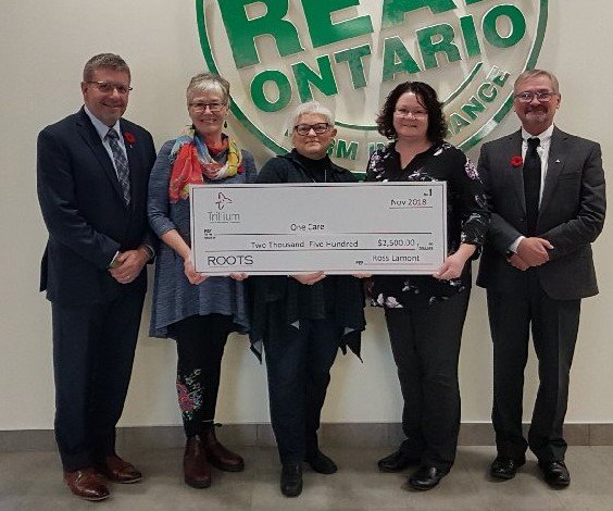 TrilliumMutual's tweet photo. The #ROOTSCommunityFund is pleased to support @ONECAREHomeCom1 in the amount of $2,500. This organization provides home and community services that support and strengthen the health, independence and quality of life for individuals and their families. #OneCare https://t.co/aRckXgeiYW