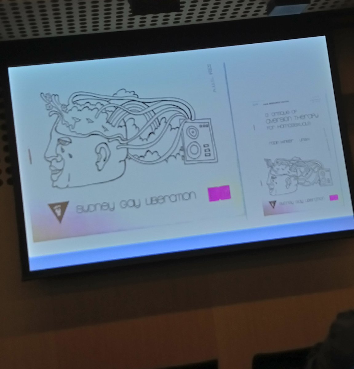 clareifications's tweet photo. Books featuring a little bit in @katemdavo 's talk on aversion therapy in Australia. I always love a good critique of historical psychology practices  #QLNS2018 https://t.co/3rFJjCU9Oe