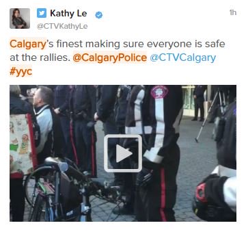 CPSSgtMartin's tweet photo. Thank you #YYC for the support today &amp; thank you to those who attend the event today for being such a cooperative and polite group of people. #WeAreYYC #YYC #WeAreCPS #ThankYou https://t.co/NwrA8IO3OC