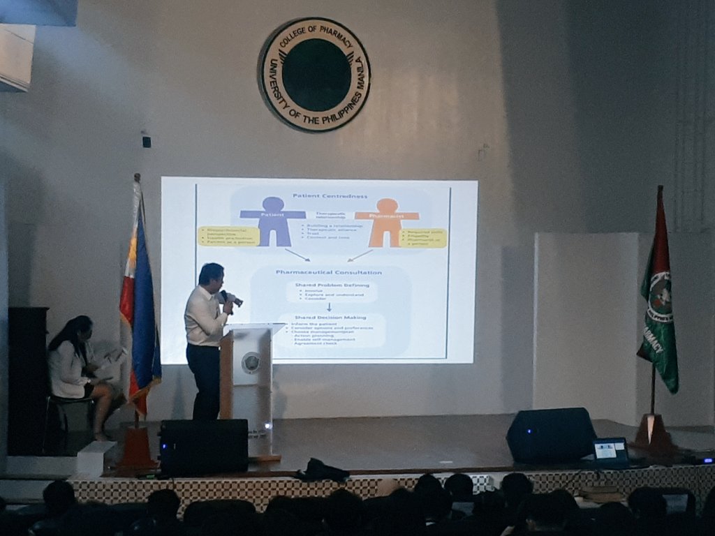 PWUPharmacy1926's tweet photo. Happening now.
Patient Counseling Event 2018 organized by @PhilsYPG @officialFJCPPhA and @UPPhASC
#PCE2018 https://t.co/H6FTMZj9Et