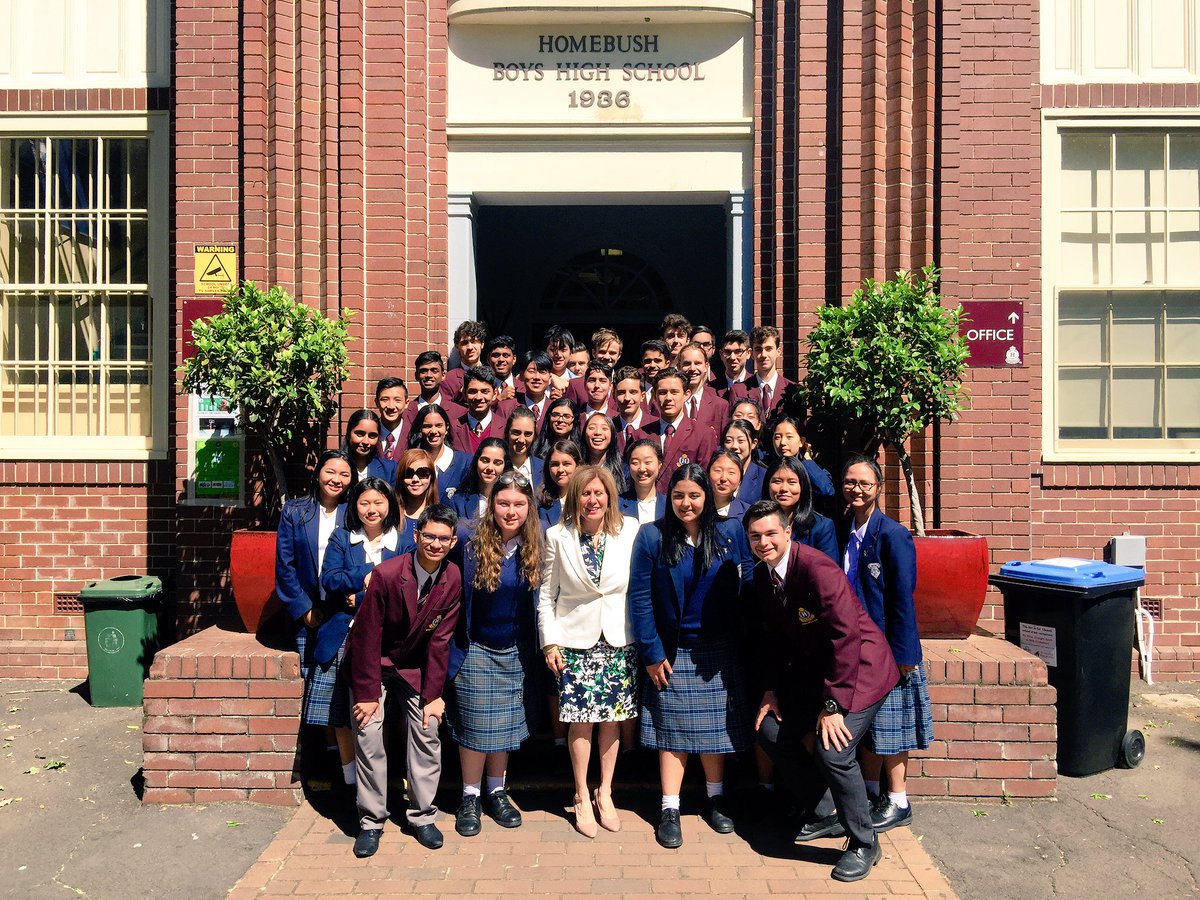 Jess_Hartanto's tweet photo. Well done to the @homebushbhs students and staff for taking a stand to prevent violence against women at the school assembly today. Thank you for inviting the @StrathfieldGHS prefects to your wonderful assembly. @annapaleo @SyariefAchmad87 @SydneyZonta https://t.co/ah2fnL4ynM