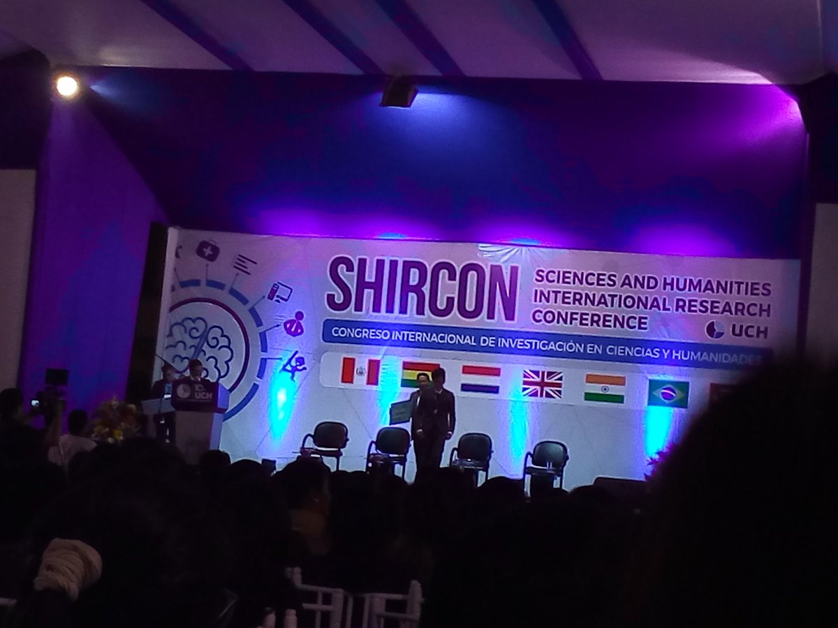 abcdeKNJ's tweet photo. Premiación de la Feria tecnológica
#SHIRCON2018 @uchperu https://t.co/h3EtNOC4MU