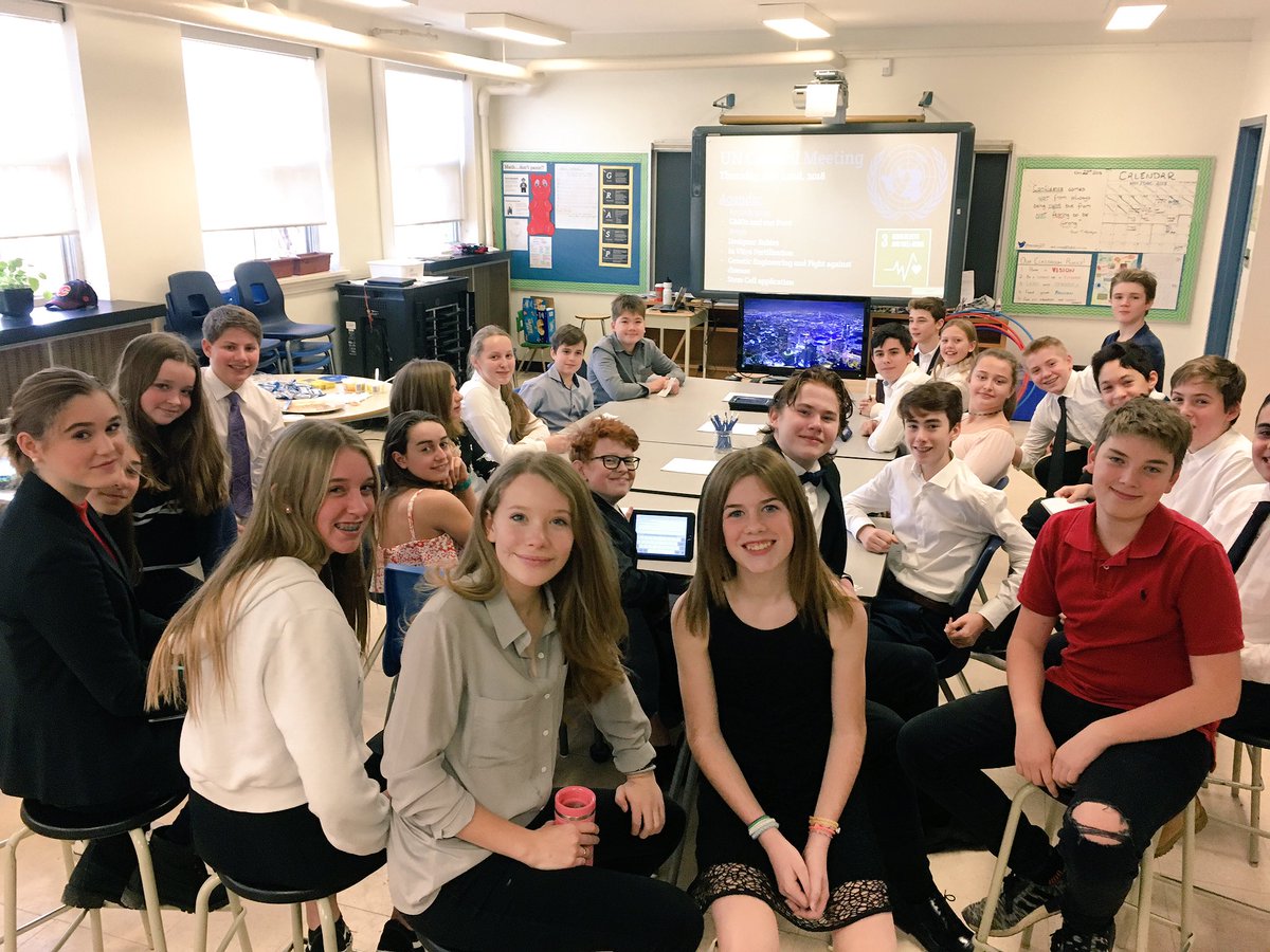 MrCasey27's tweet photo. Amazing UN Meeting today to wrap up our cells unit! Designer Babies, STEM cells, GMOs and IVF were the controversial topics of debate! Of course all arguments backed up by data!! @tdsb @BessboroughEMS #data #mathiseverywhere #juicytopics https://t.co/4Qkz5LFLhd