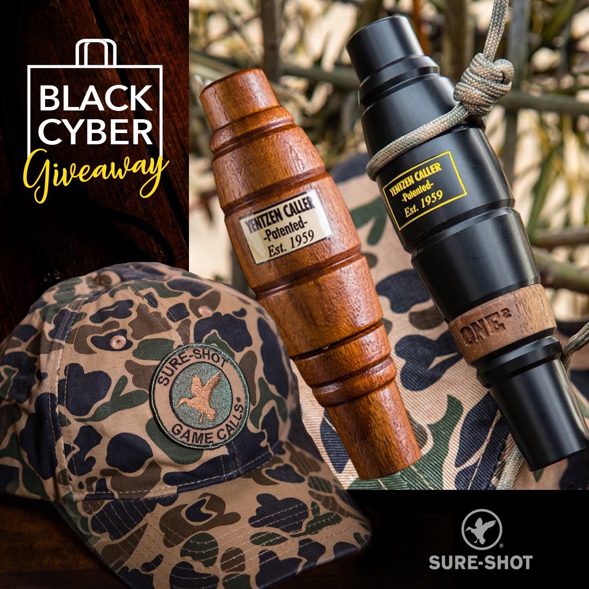 SureShot1959's tweet photo. Black/Cyber Giveaway!
LIKE=1 Entry
COMMENT= 3 Entries (Tell us what’s on your wishlist.)
RT= 5 Entries 

Winner will be announced on Monday at night, good luck!

And use the code BLACKCYBER to get 15% off Everything and Free Shipping on our site until Monday at midnight! https://t.co/cjweVoZQnM