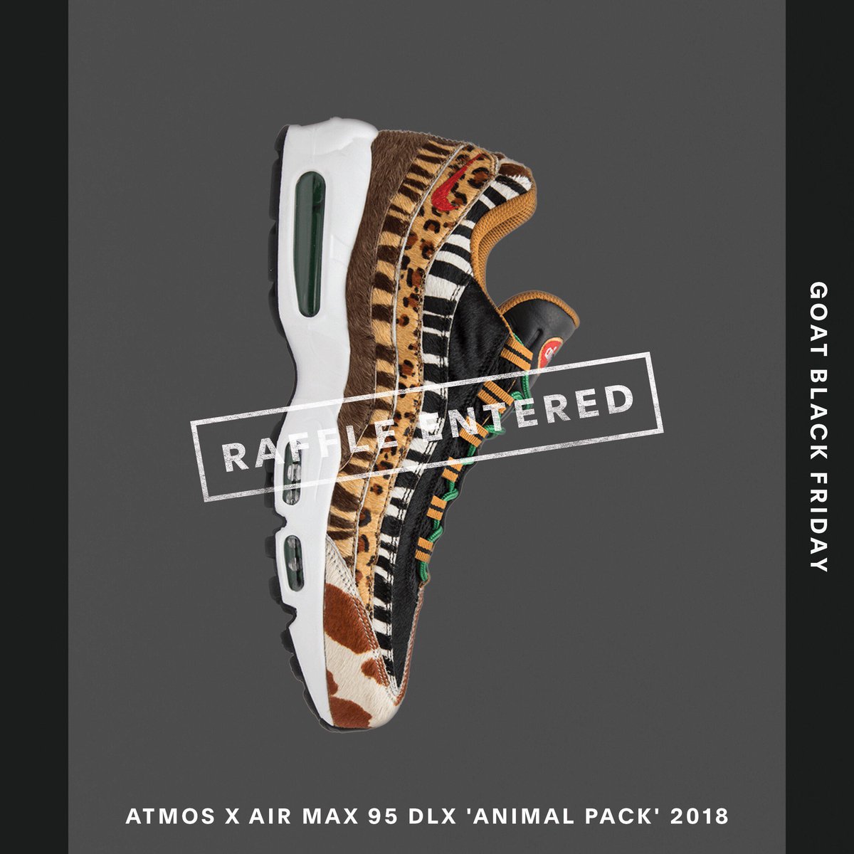 Jsagon01's tweet image. Enter the #GOATBlackFriday Raffle for your chance to win the most coveted sneakers and other prizes. @goatapp goat.app.link/EcfKqjMa4R