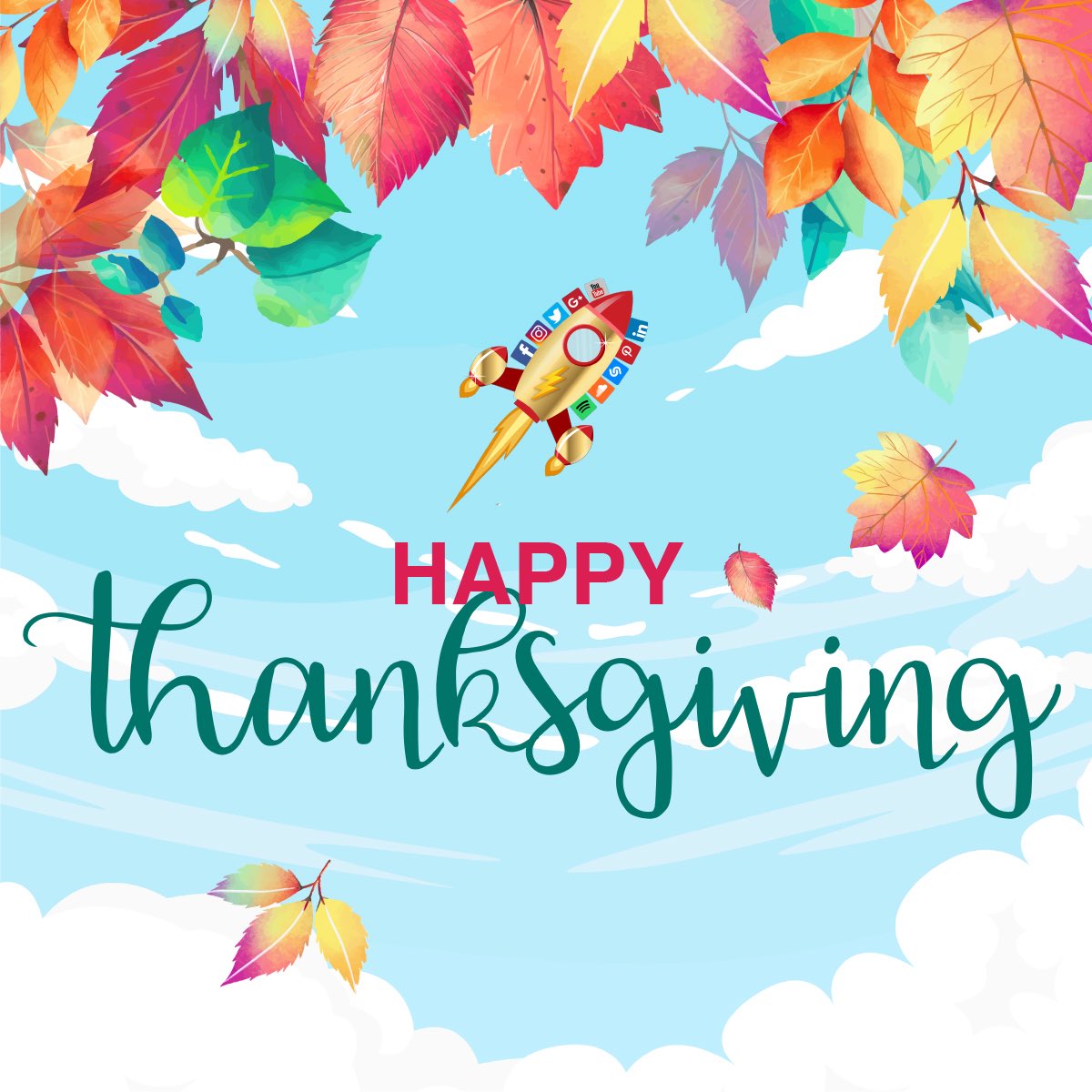 Happy thanksgiving from iSocialFame 🚀 #happythanksgiving #weekend #weekendvibes #blackfriday #cybermonday #holidayseason #christmas #newyear #potd #picoftheday #photooftheday #tweetoftheday