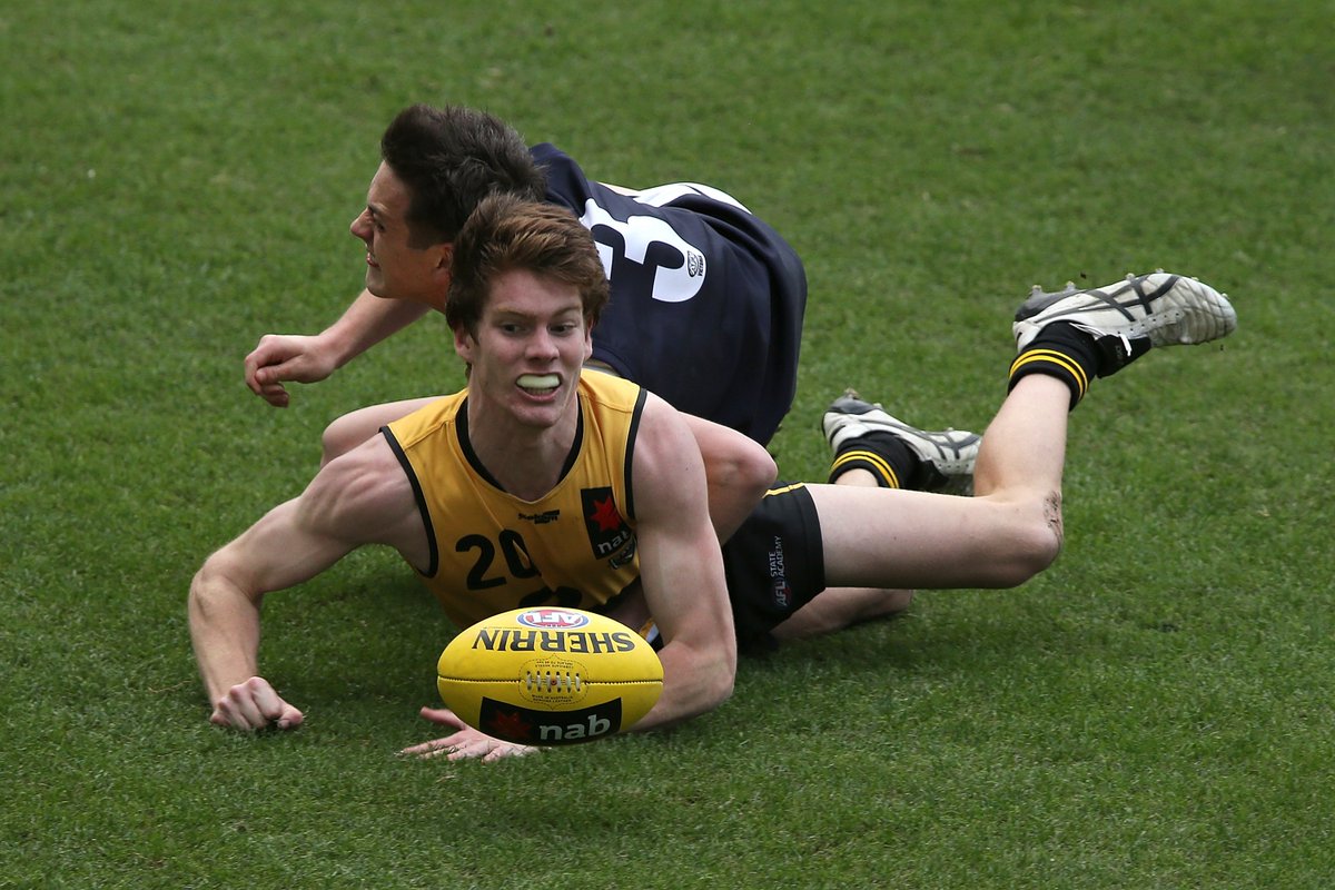 WAFLOfficial's tweet image. Congratulations Luke Foley @subiacolions #pick31 to the @WestCoastEagles @simplyenergy #draftwatch 👀