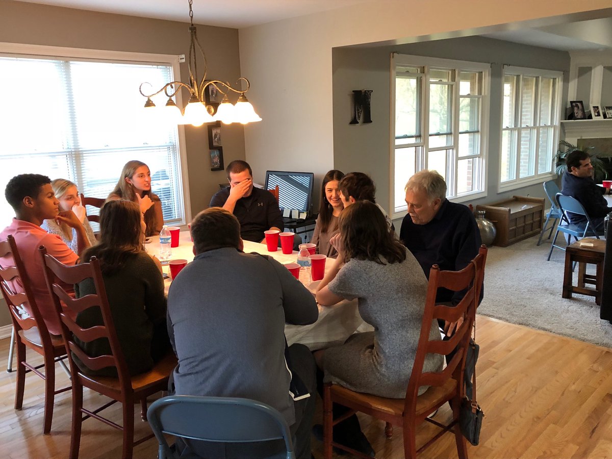 Grandma and Grandpa holding court with the grandkids on Turkey Day 🦃 #classicstories