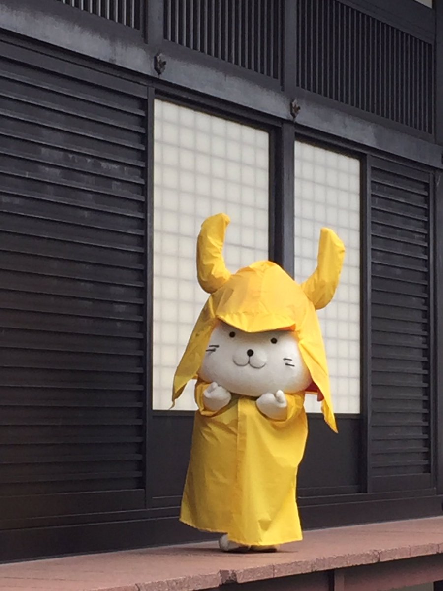 تويتر マコト على تويتر 追加お写真 ひこにゃん 彦根城 雨でもレアなお姿で可愛いー T Co 9emjkpfdtx