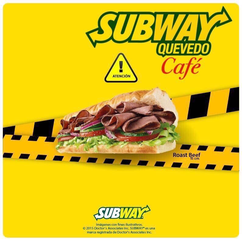 VVPQuevedo's tweet photo. 🚨ATENCIÓN: en #SubwayQuevedo tenemos el #SUB de #Roastbeef
Si no lo has probado...HOY #JUEVES es un MUST😍
Si prefieres disfrutarlo desde la comodidad de casa pídelo en combo a través de:
🏍 #QUEVEXPRESS: 098-023-0963
🏍 #FAST: 099-973-9309
🏍 #MOTOEXPRESS: 099-916-4737 https://t.co/3FKBVni1ZL