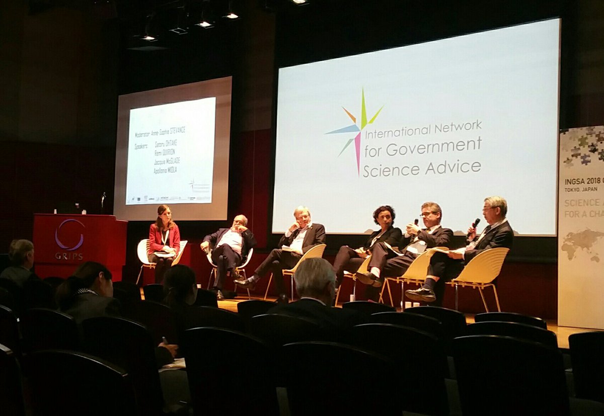 INGSciAdvice's tweet photo. Thanks to everyone that came to #INGSA2018 to make it such a great success! We had almost 300 people in the room from over 50 countries! A truly global coming together of ideas. Congratulations everyone for your part in it. @ISC @wellcometrust @IDRC_CRDI @SciComEU @EU_ScienceHub https://t.co/HcJiTRQVHa
